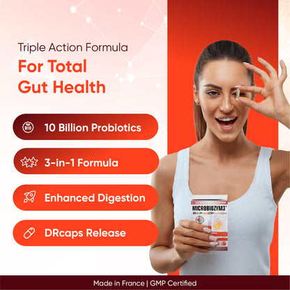 ERIC FAVRE Probiotics for Women Digestive Health – Triple Action with Prebiotics and Postbiotics, Reduces Bloating & Gas - PrimeBioHealth - canada supplements