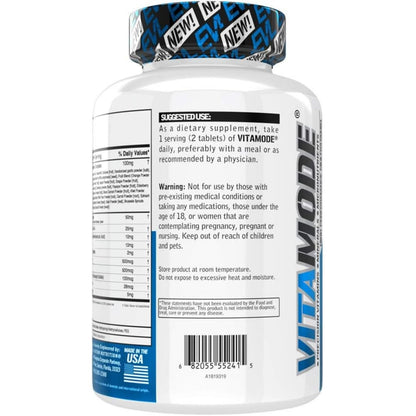 EVL Advanced Daily Multivitamin - Men's Multivitamin with Essential Minerals Phytonutrient Complex and VitaMode Active Mens Vitamins for Energy - PrimeBioHealth - canada supplements