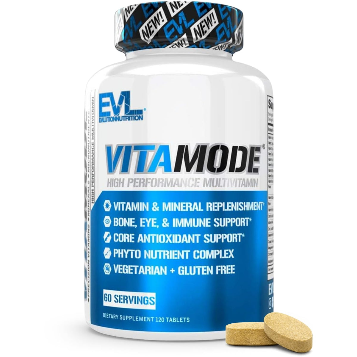 EVL Advanced Daily Multivitamin - Men's Multivitamin with Essential Minerals Phytonutrient Complex and VitaMode Active Mens Vitamins for Energy - PrimeBioHealth - canada supplements