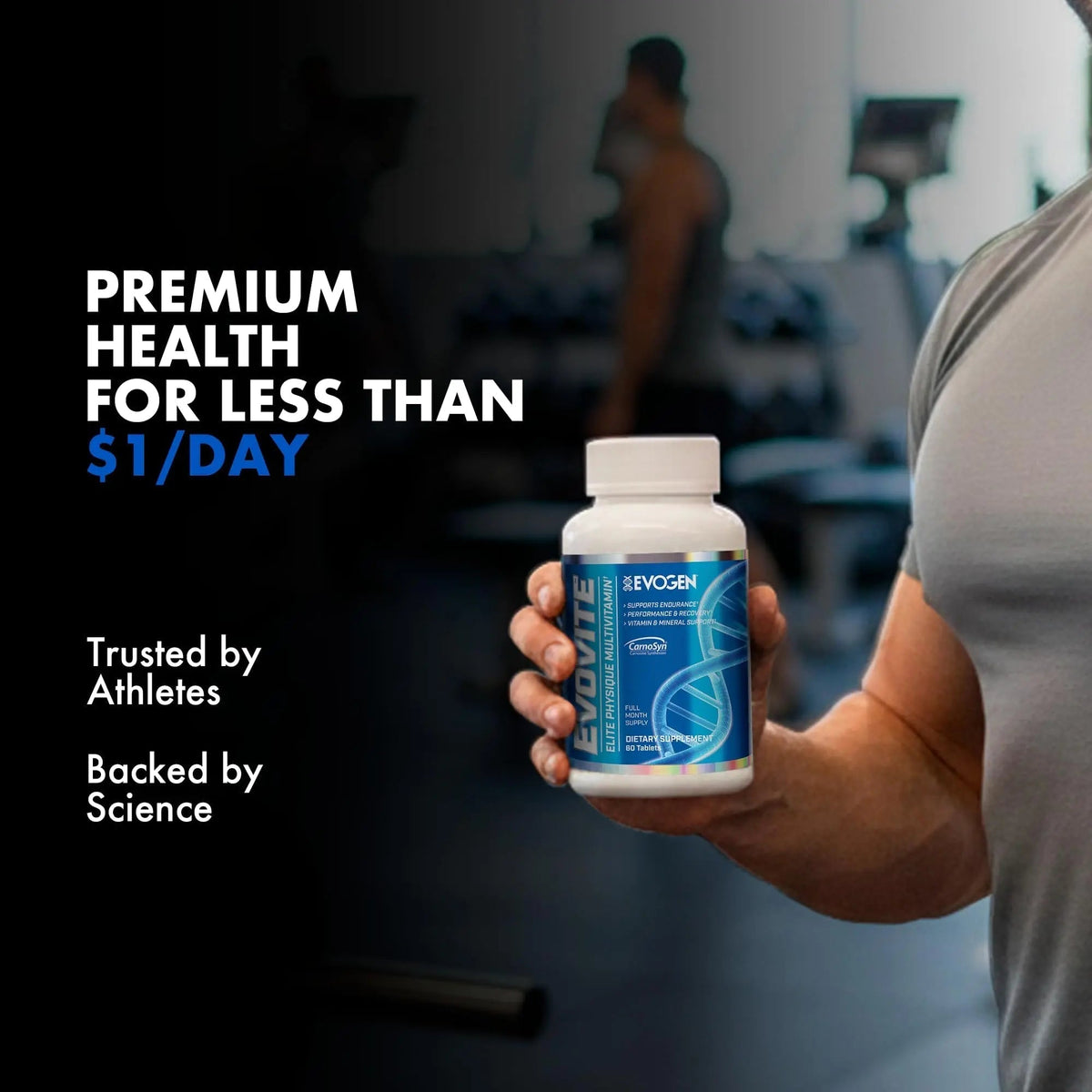 Evogen Evovite - Elite Physique Multivitamin for Women & Men | Advanced Formula for Endurance, Recovery, & Joint Health | - PrimeBioHealth - canada supplements