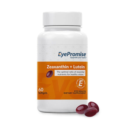 EyePromise Zeaxanthin + Lutein Eye Vitamin - 60 Softgels Capsules Made with Natural Ingredients for Diets Including Gluten Free and Vegetarian - PrimeBioHealth - canada supplements