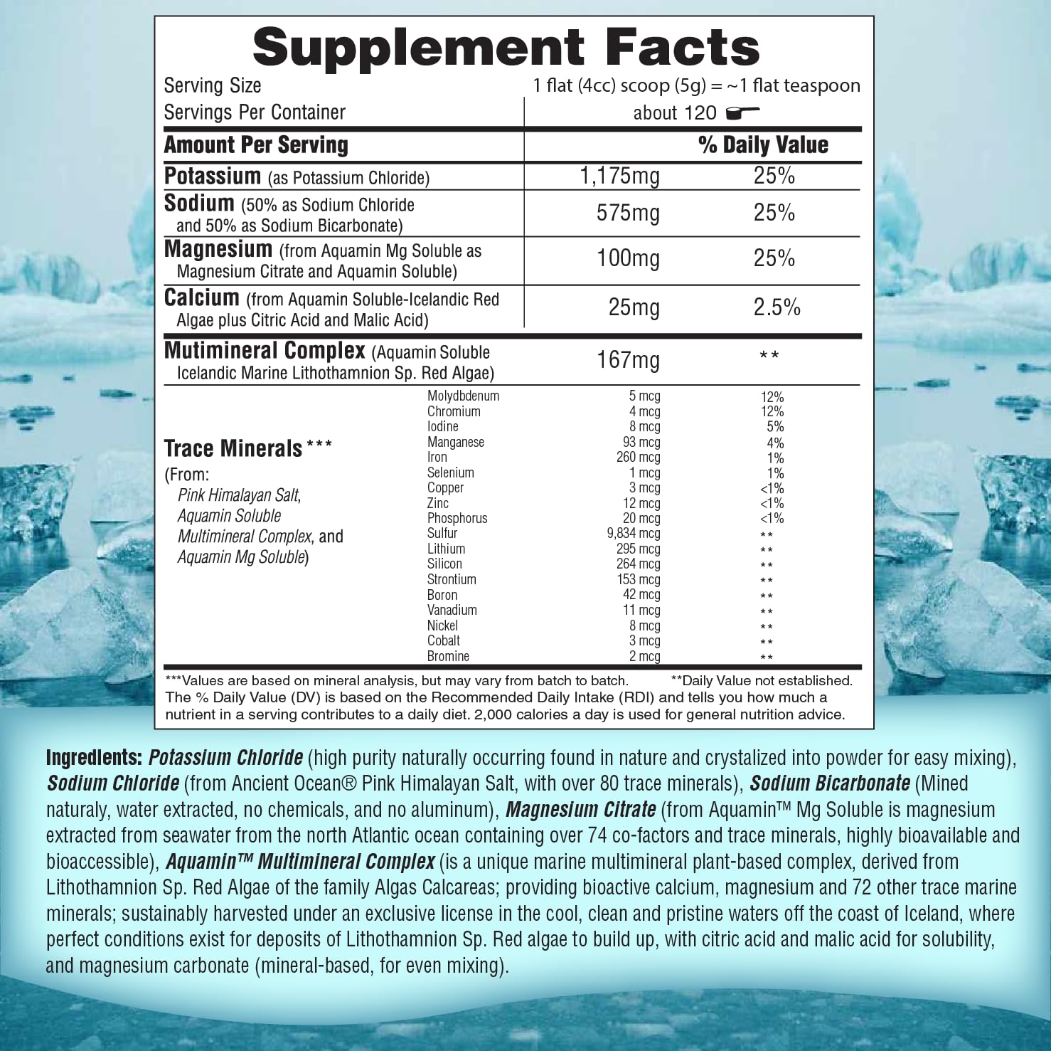Fast Lyte Fasting Electrolyte Supplement Powder | No Sugar Unflavored Raw Electrolytes | 25% RDI Magnesium and Potassium with Trace Minerals | Carnivore & Keto Friendly - PrimeBioHealth - canada supplements