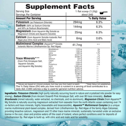 FAST LYTE No Sugar Electrolytes Powder in the Raw | Mix in Coffee, Soup, Juice, Water, Smoothies, Broth, Anything | No Sweeteners or Flavorings | Keto & Sugar Free | Non-GMO & Vegan - PrimeBioHealth - canada supplements