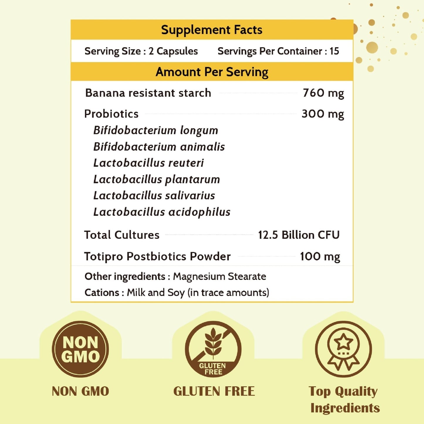 Fecula Biotech Synbiotic for Gut Health | 3-in-1 Daily Prebiotic, Probiotic, Postbiotic for Digestive Health, Bloat & Immune Support - PrimeBioHealth - canada supplements