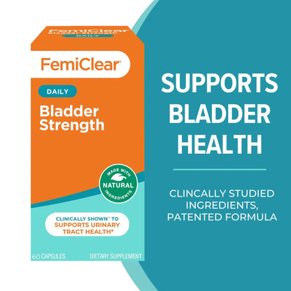 FemiClear Bladder Strength Supplement | Bladder Control & Wellness | 60 Capsules, 30 Day Supply | Made with Natural Ingredients | for Women & Men - PrimeBioHealth - canada supplements