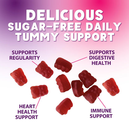 Fiber Gummies – Sugar Free Prebiotic Plant-Based Fiber 4g per Serving Supplement - Improved Soluble Formula Supports Digestive Health & Regularity - Non-GMO, - PrimeBioHealth - canada supplements
