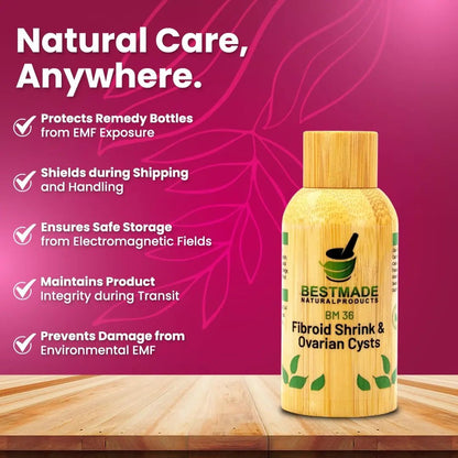 Fibroid Shrink & Ovarian Cysts BM36 - Helps Shrink Fibroids and Ovarian Cysts, Balance Estrogen Levels and Prevent Regrowth, Support for Menstrual Pain and Painful Intercourse, 30 mL Drops | Bestmade - PrimeBioHealth - canada supplements