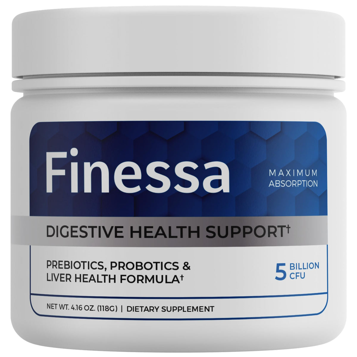 Finessa Digestive Probiotic Drink - 2in1 Digestive Health, Liver Cleanse Detox & Repair | Constipation, Gas and Bloating Relief | Gut Health Blend with Prebiotics & Probiotics - PrimeBioHealth - canada supplements