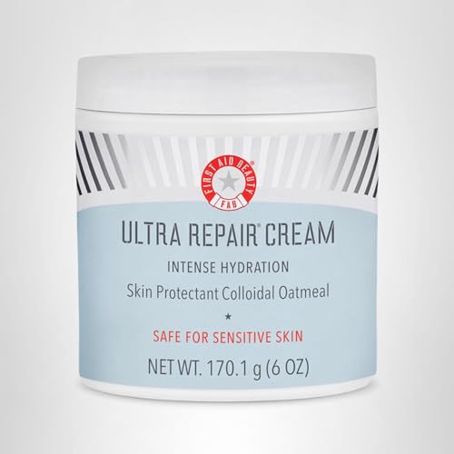 First Aid Beauty - Ultra Repair Cream, Intense Hydration Whipped Colloidal Oatmeal, Clinically Proven to Strengthen Skin Barrier in 7 Days - PrimeBioHealth - canada supplements