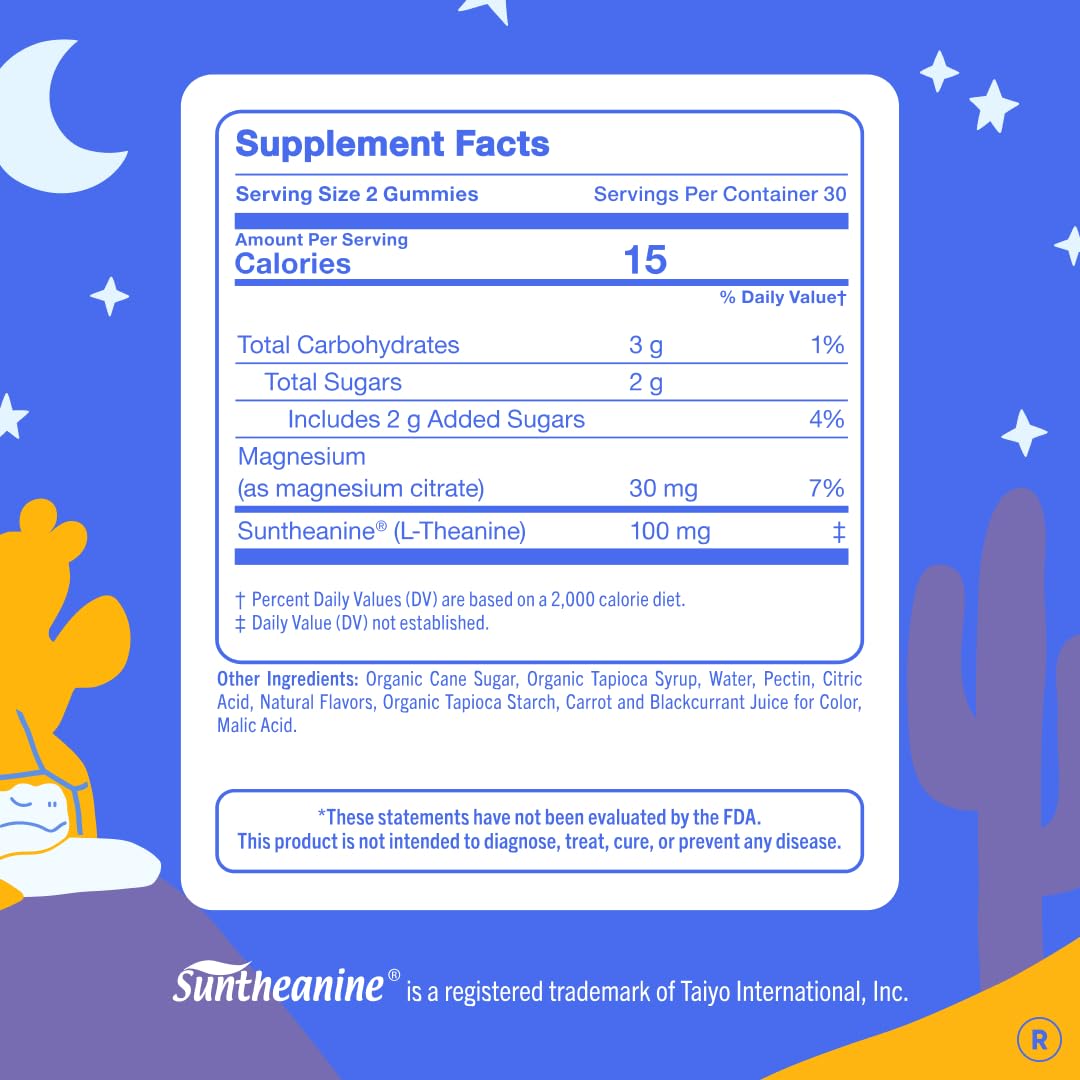 FIRST DAY Kids Magnesium Citrate Gummies (Ages 4+) with No Melatonin | Calm Kids Magnesium Gummies | Bedtime Supplement for Better Sleep with Suntheanine - PrimeBioHealth - canada supplements