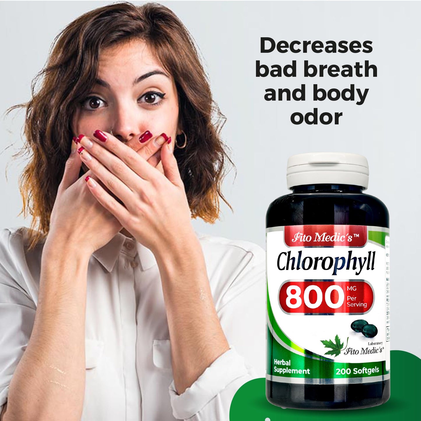 FITO MEDIC'S Lab Chlorophyll Supplement, 200 Softgels, Chlorophyll Capsules - PrimeBioHealth - canada supplements
