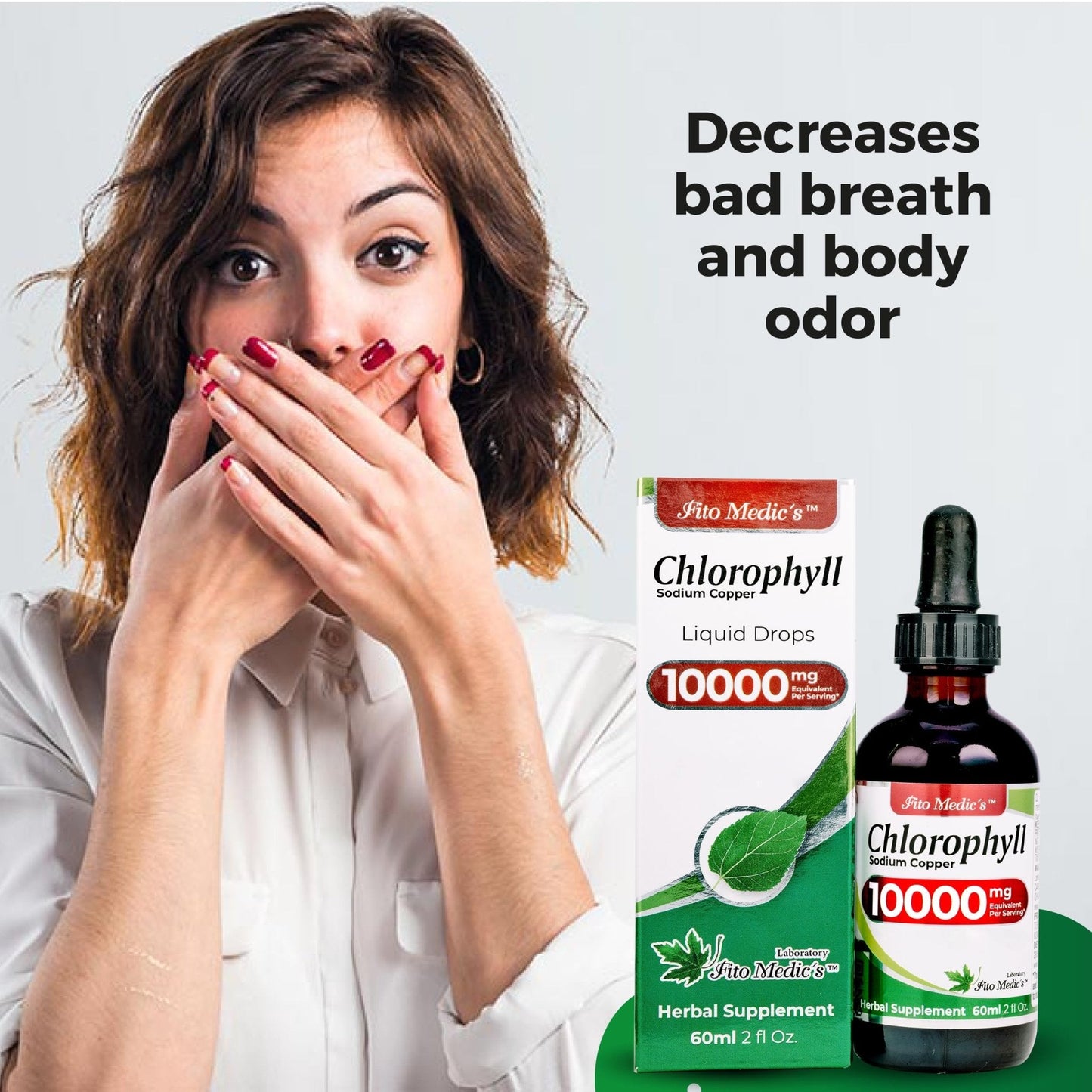 FITO MEDIC'S Lab | Liquid Chlorophyll | Chlorophyll Liquid Drops | 50 mg 200:1 Ratio Extract per Serving. - PrimeBioHealth - canada supplements