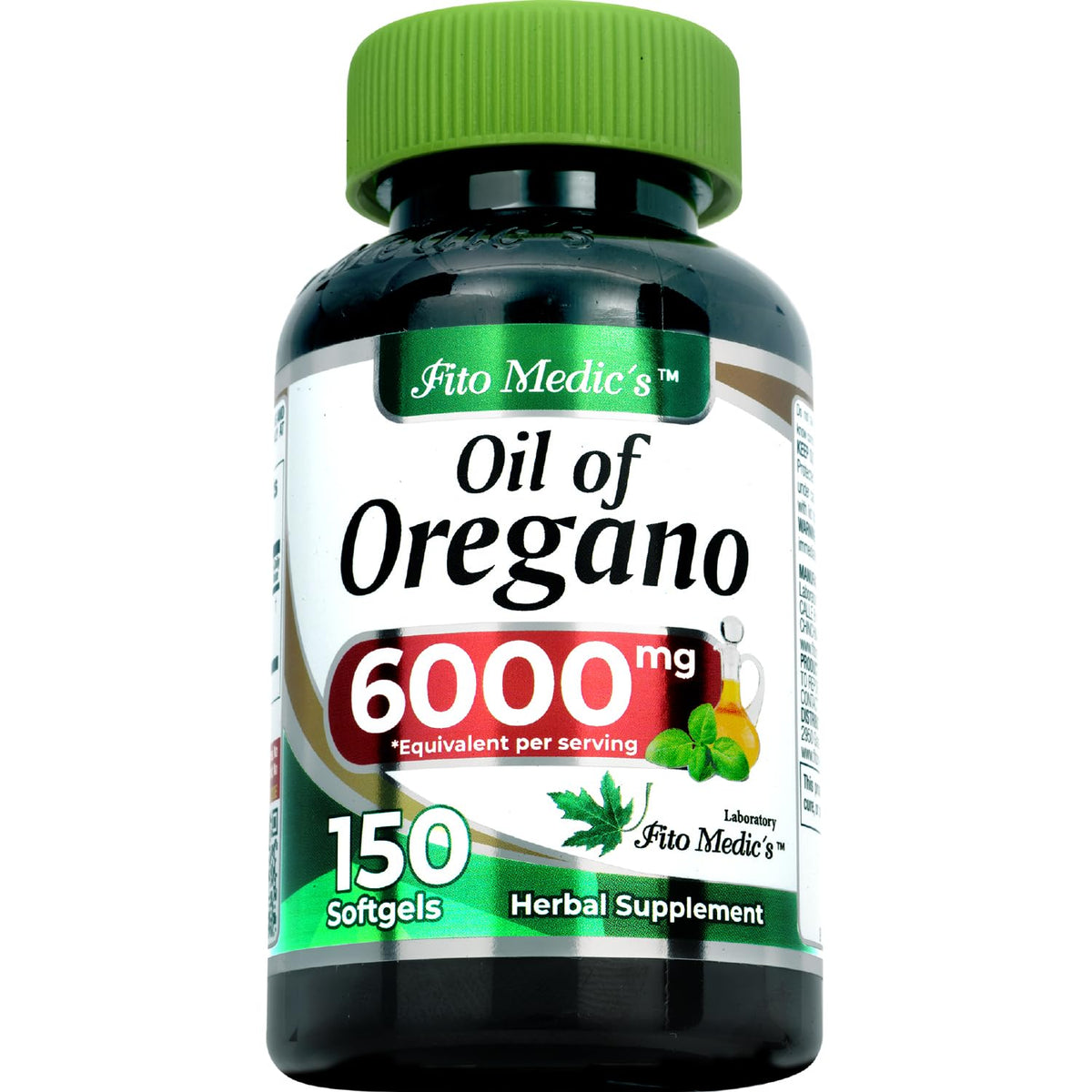 FITO MEDIC'S Lab | Oil of Oregano | 150 softgels | Oregano Oil | Herbal Supplement. - PrimeBioHealth - canada supplements