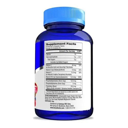 Focus Factor Kids Complete Daily Chewable Vitamins: Multivitamin & Neuro Nutrient (Brain Function) w/Vitamin B12, C, D3-60 Count - PrimeBioHealth - canada supplements