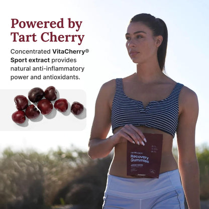 For Wellness Recovery Gummies Restore | Tart Cherry Energy Supplements with Electrolytes for Muscle Soreness, Post-Workout Performance & Recovery - PrimeBioHealth - canada supplements