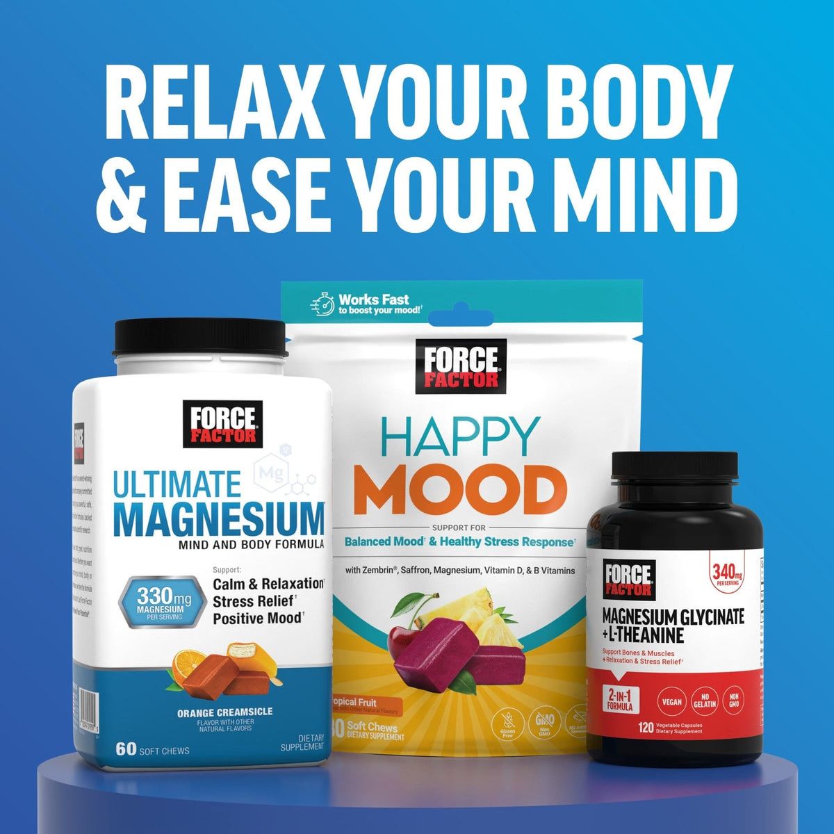Force Factor Amazing Ashwa Complete Calm Support with KSM-66 Ashwagandha, Like Ashwangandha Gummies to Promote Calm & Relaxation with Magnesium & L-Theanine, - PrimeBioHealth - canada supplements
