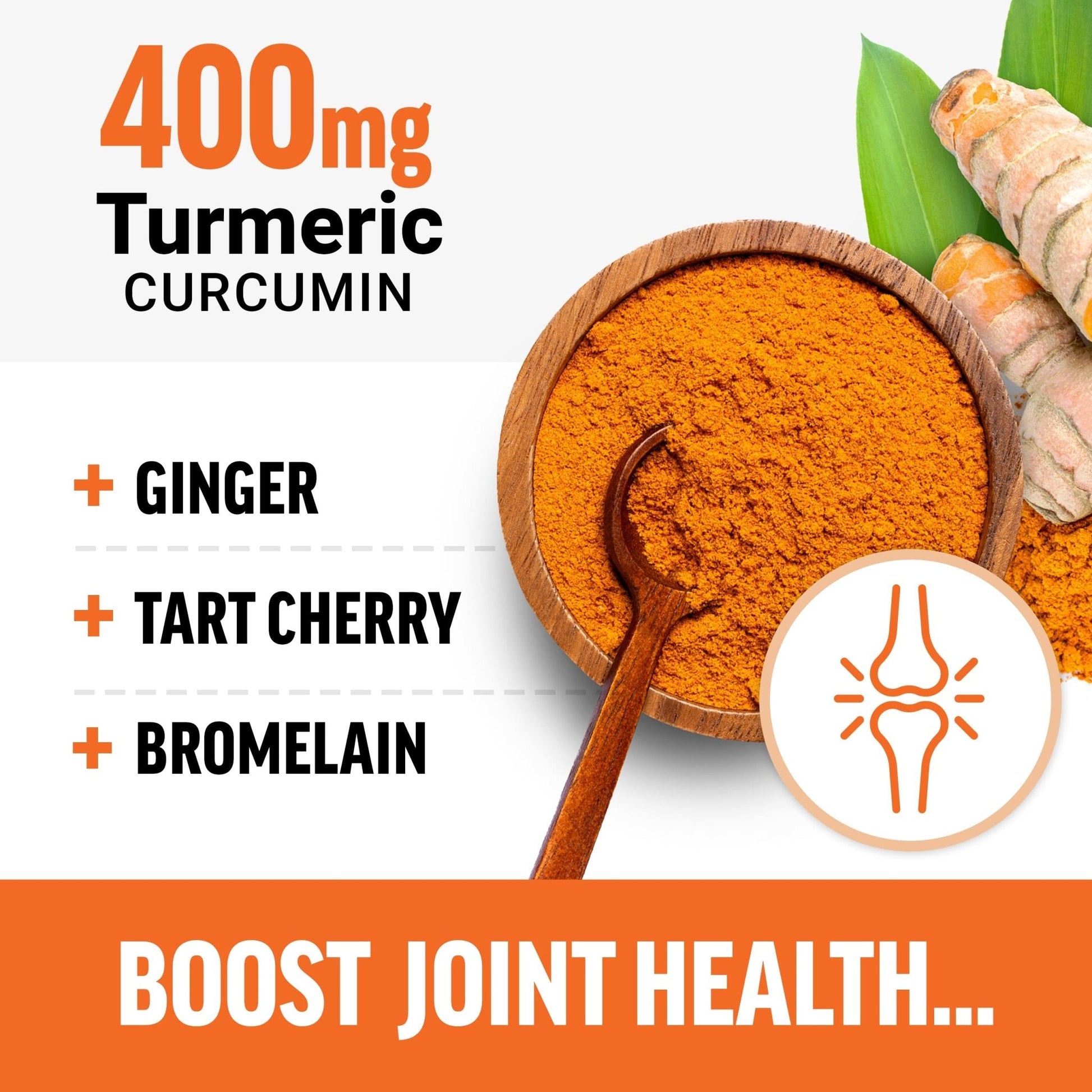 FORCE FACTOR Better Turmeric Supplement 400mg with Black Pepper & Ginger, Extra Strength Joint Support, Superior Absorption - PrimeBioHealth - canada supplements