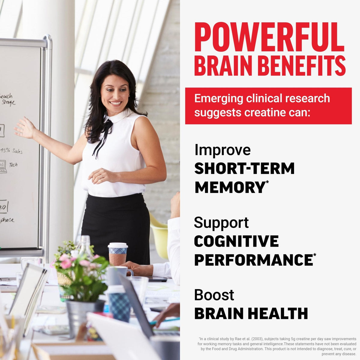 Force Factor Creatine Monohydrate Powder, 5g Micronized Dose to Support Muscle Growth, Strength, Recovery, Cognitive Health & Memory - PrimeBioHealth - canada supplements