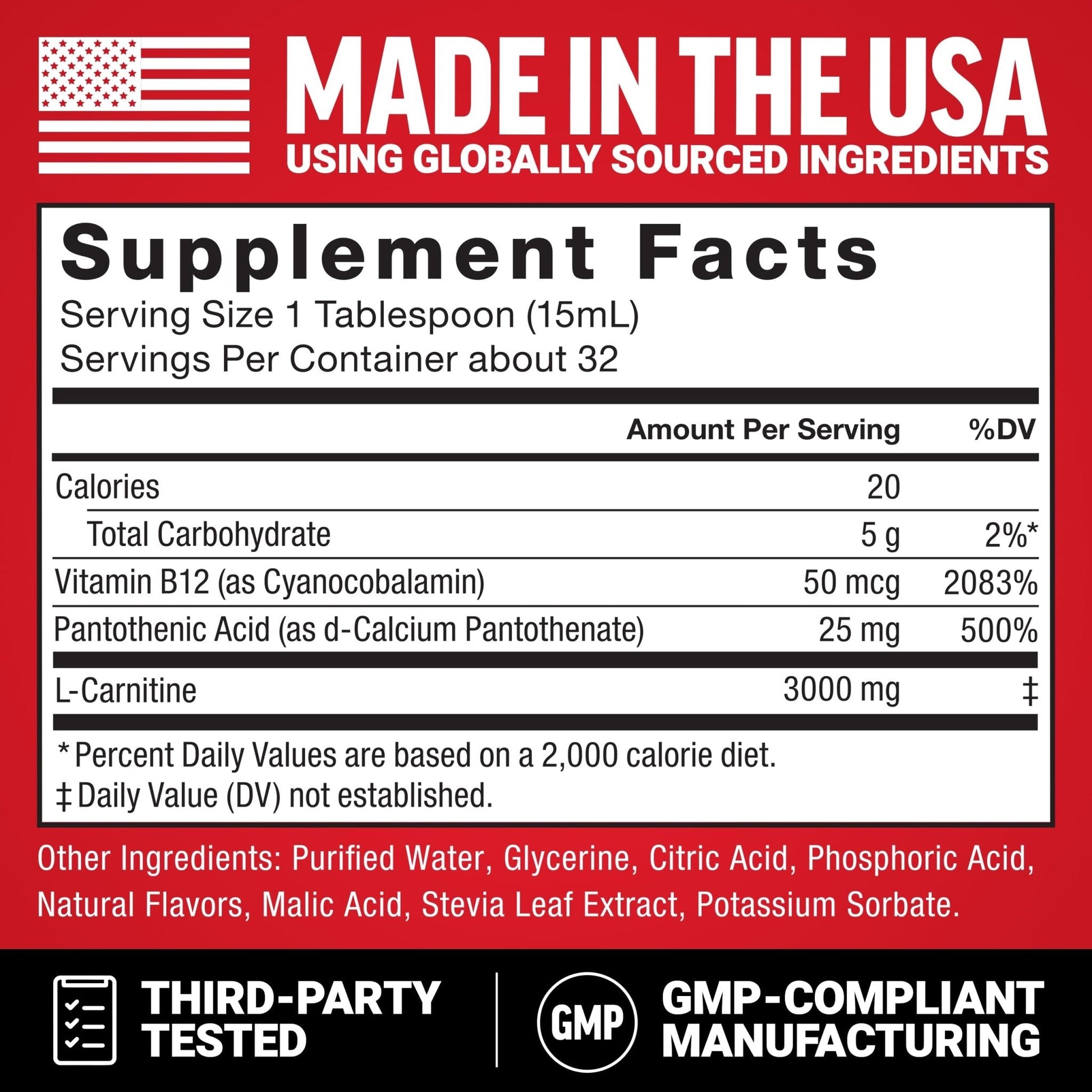 Force Factor L-Carnitine Liquid 3000mg, Maximum Strength Supplement to Support Fat Metabolism, Cellular Energy & Muscle Recovery, High Absorbing - PrimeBioHealth - canada supplements