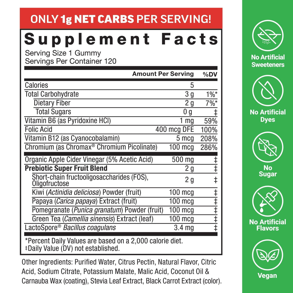 Force Factor ProbioSlim Keto ACV Gummies, Organic Apple Cider Vinegar Gummies with LactoSpore Probiotics & Prebiotics to Support Digestion, Metabolism, & Immune Health - PrimeBioHealth - canada supplements