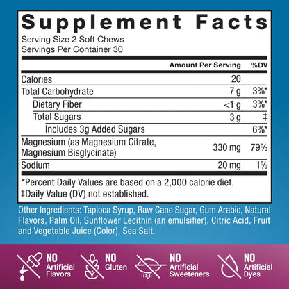 Force Factor Ultimate Magnesium Supplement, 330mg Magnesium Glycinate & Magnesium Citrate, Like Magnesium Gummies, Support Calm, Relaxation, - PrimeBioHealth - canada supplements