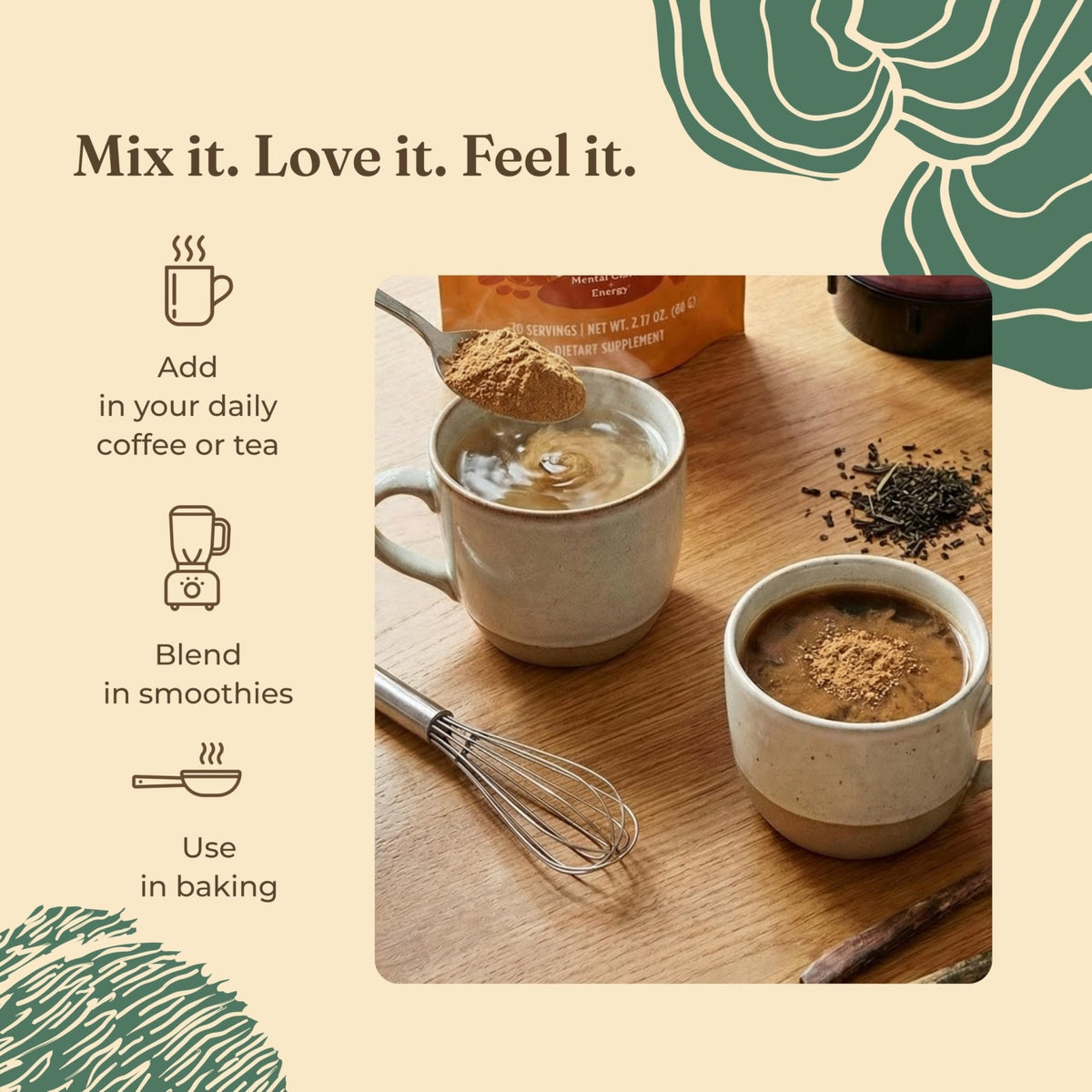 Four Sigmatic Gut Health Mushroom Blend | Organic Mushroom Powder Complex with Turkey Tail, Lion’s Mane, Cordyceps, Chaga, Probiotics and More - PrimeBioHealth - canada supplements