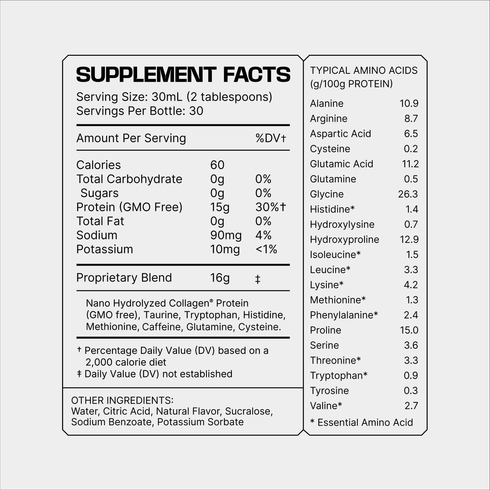 Frog Fuel Power Regular Complete Liquid Protein Shot, 15g, Nano Hydrolyzed & Grass Fed Collagen, Post Workout, Gluten Free, Fat & Sugar Free - PrimeBioHealth - canada supplements