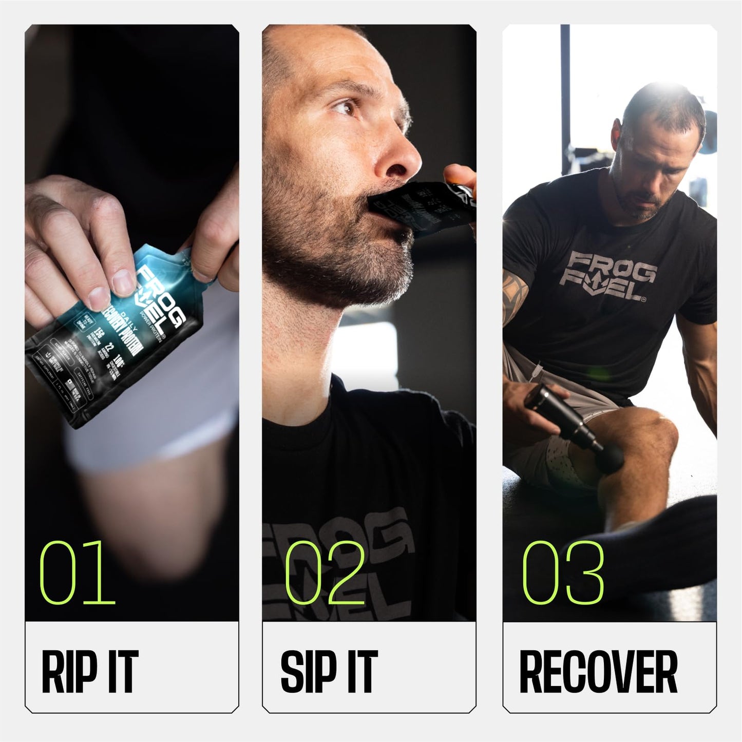 Frog Fuel Power Regular Complete Liquid Protein Shot, 15g, Nano Hydrolyzed & Grass Fed Collagen, Post Workout, Gluten Free, Fat & Sugar Free - PrimeBioHealth - canada supplements