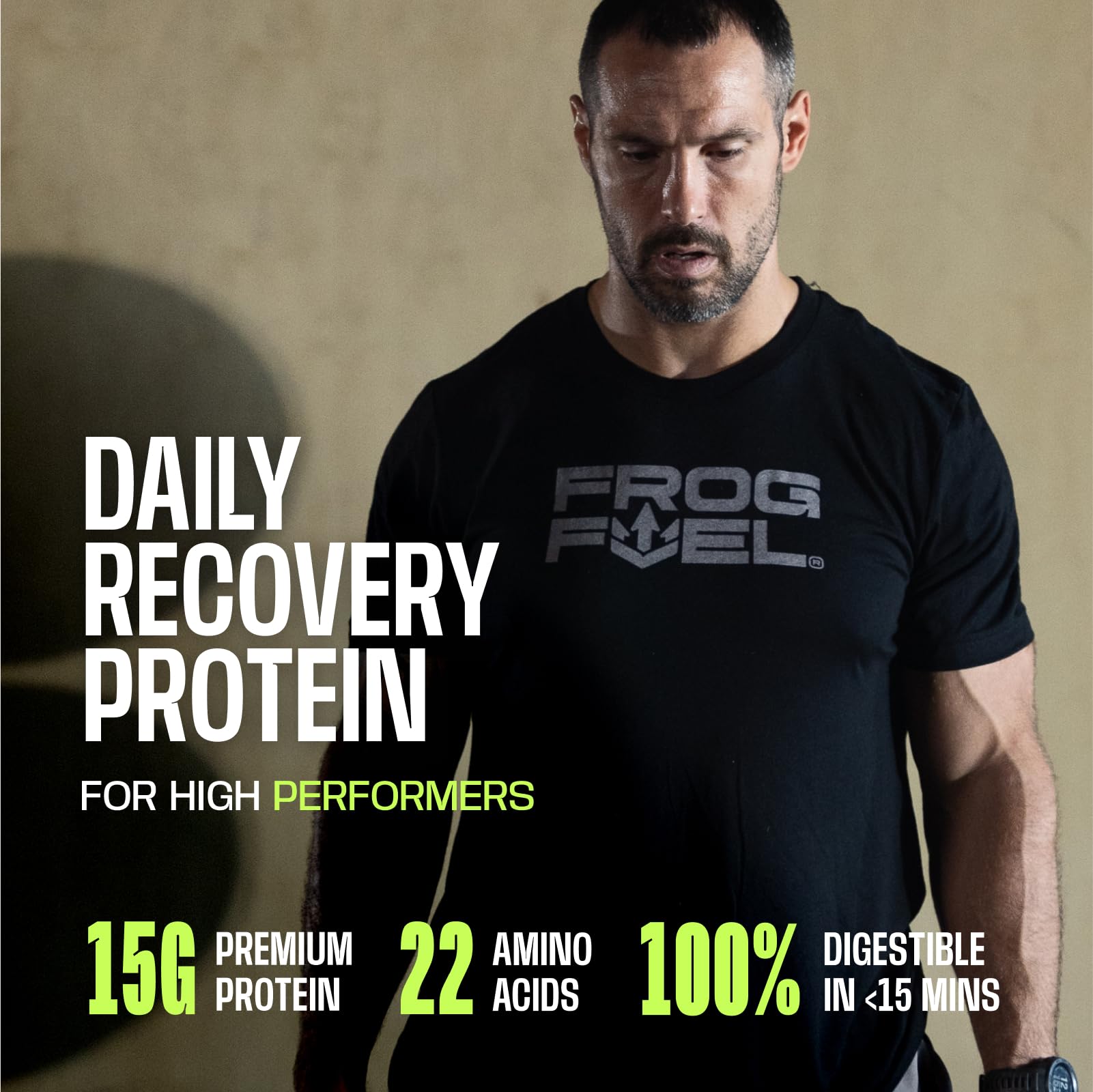 Frog Fuel Power Regular Complete Liquid Protein Shot, 15g, Nano Hydrolyzed & Grass Fed Collagen, Post Workout, Gluten Free, Fat & Sugar Free - PrimeBioHealth - canada supplements