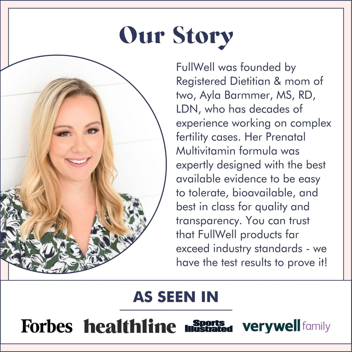 FullWell Women's Prenatal Multivitamin - Healthy Pregnancy Support - Contains Choline & Folate - Supports Fetal Growth - PrimeBioHealth - canada supplements