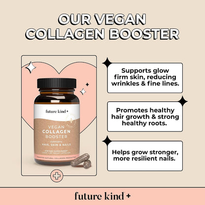 Future Kind - The Glow Getter Bundle - Vegan Collagen Booster Supplement - Vegan Vitamin D3 - Vegan Omega 3 - PrimeBioHealth - canada supplements