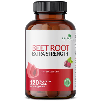 Futurebiotics Beet Root Extra Strength, Non-GMO, 120 Vegetarian Tablets - PrimeBioHealth - canada supplements