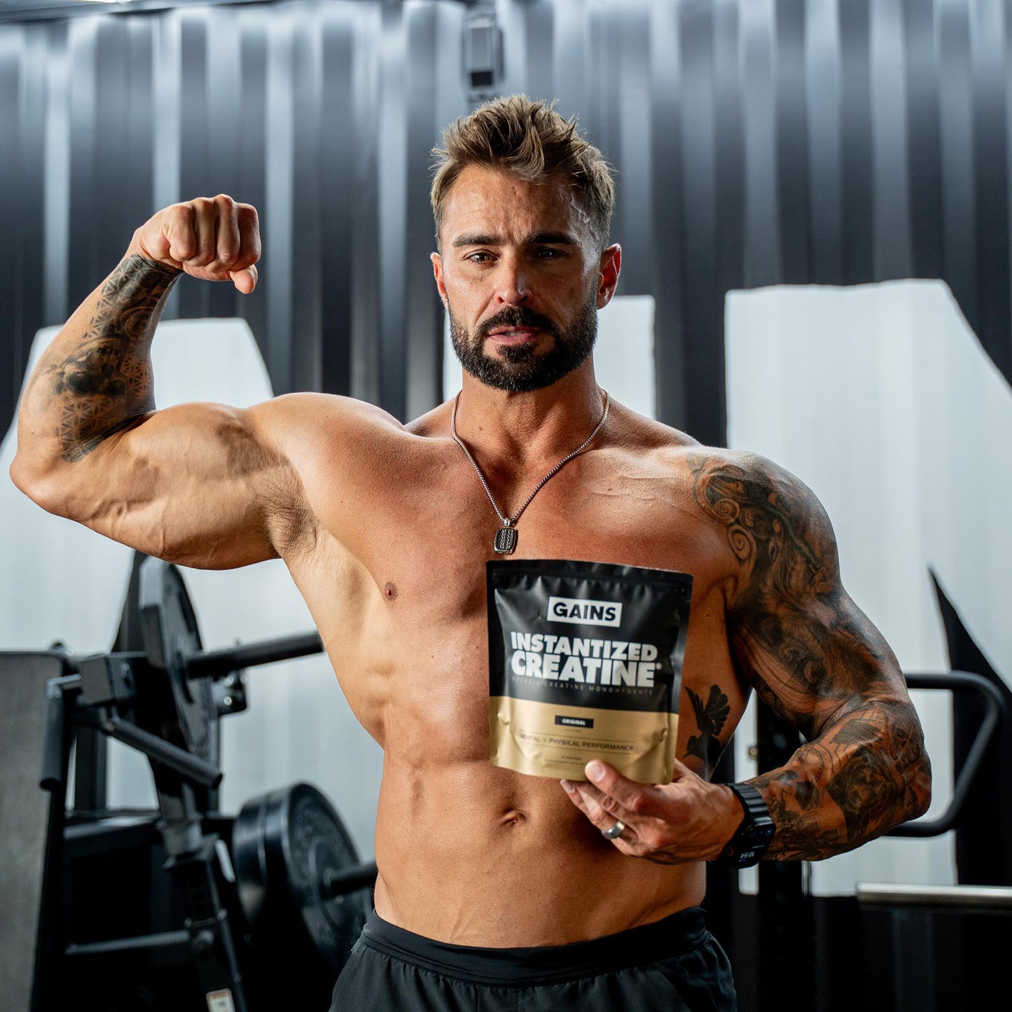 Gains in Bulk Instantized Creatine Monohydrate for Men & Women, Soluble Creatine Powder, Supports Muscle Building, Strength and Performance - PrimeBioHealth - canada supplements