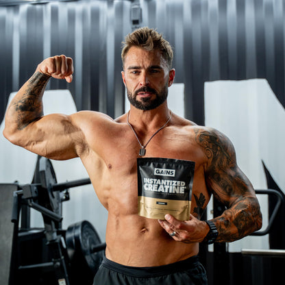 Gains in Bulk Instantized Creatine Monohydrate for Men & Women, Soluble Creatine Powder, Supports Muscle Building, Strength and Performance - PrimeBioHealth - canada supplements