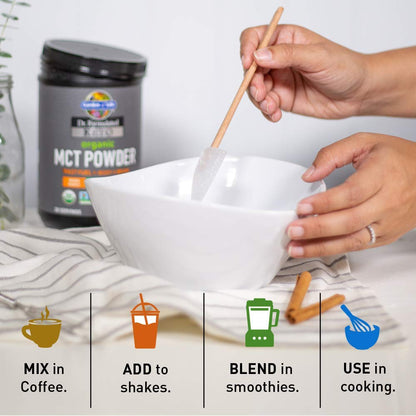 Garden of Life Dr. Formulated Keto Organic MCT Powder - 30 Servings, 6g MCTs from Coconuts plus Prebiotic Fiber & Probiotics - PrimeBioHealth - canada supplements