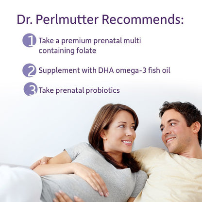 Garden of Life Dr. Formulated Probiotics Once Daily Prenatal - Acidophilus and Bifidobacteria Probiotic Support for Mom and Baby – Shelf Stable - Gluten, Dairy - PrimeBioHealth - canada supplements