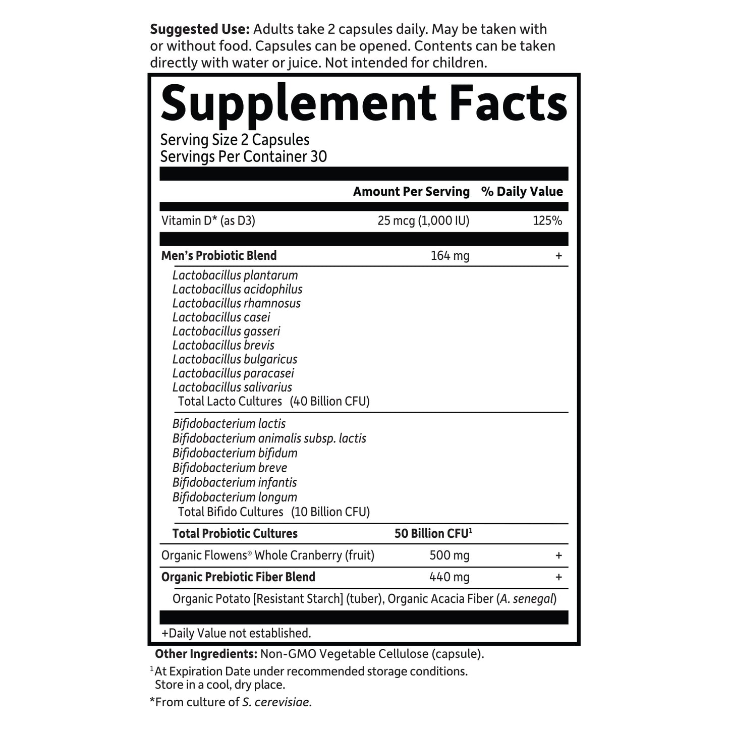 Garden of Life Dr. Formulated Probiotics Prostate+ - Acidophilus and Probiotic Supports Healthy Prostate and Digestive Balance - Shelf Stable - PrimeBioHealth - canada supplements