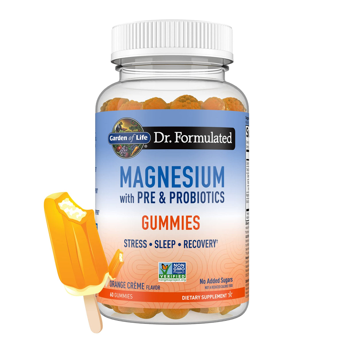 Garden of Life Magnesium Citrate Supplement Gummies with Prebiotics & Probiotics for Stress, Sleep & Recovery - Vegan, Gluten Free, Kosher, Non-GMO - PrimeBioHealth - canada supplements