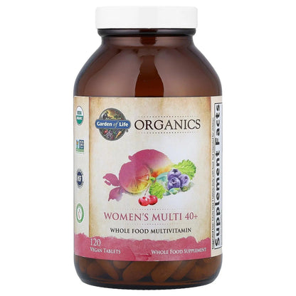 Garden of Life Multivitamin for Women 40 Plus, Organics Womens Vitamins, Hormone & Breast Health Support Blend - PrimeBioHealth - canada supplements