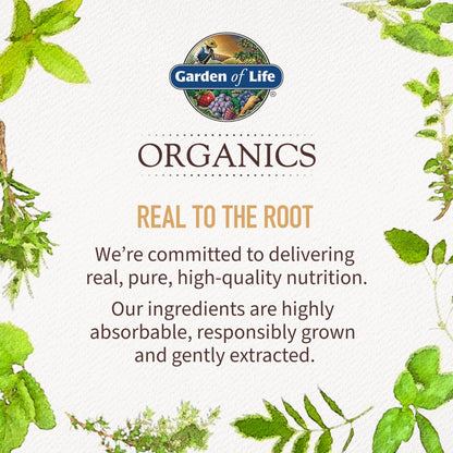 Garden of Life Organics Golden Milk Recovery & Nourishment Powder - 44mg Turmeric Curcumin (95% Curcuminoids), Ashwagandha - Organic Non-GMO Vegan & Gluten - PrimeBioHealth - canada supplements