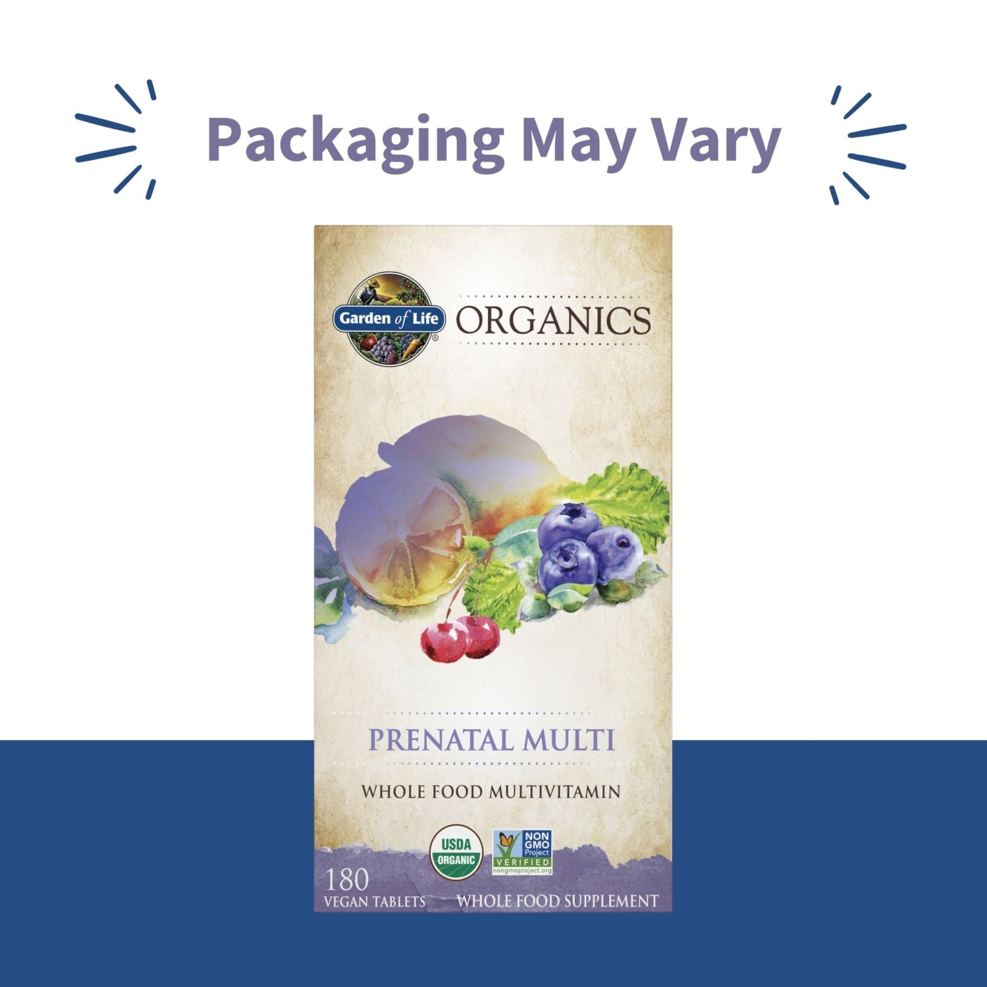 Garden of Life Organics Prenatal Multivitamin with Folate, B6, B12, D3 & Iron – Prenatal Vitamins for Women with Energy Metabolism Support for Healthy - PrimeBioHealth - canada supplements