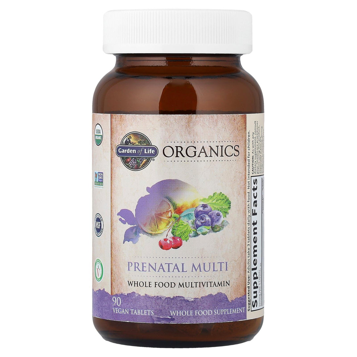 Garden of Life Organics Prenatal Multivitamin with Folate, B6, B12, D3 & Iron – Prenatal Vitamins for Women with Energy Metabolism Support for Healthy Fetal Development - PrimeBioHealth - canada supplements