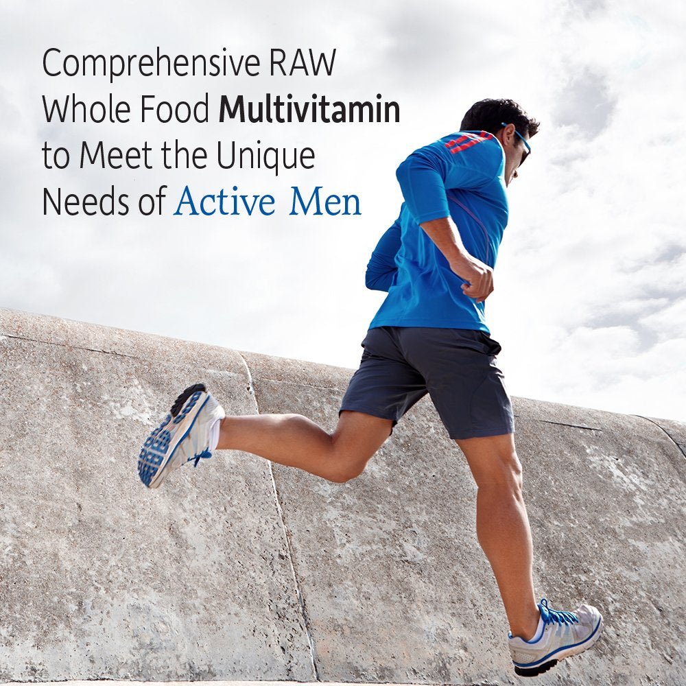 Garden of Life Vitamin Code Whole Food Multivitamin for Men - 120 Capsules, Vitamins for Men, Fruit & Veggie Blend and Probiotics for Energy - PrimeBioHealth - canada supplements