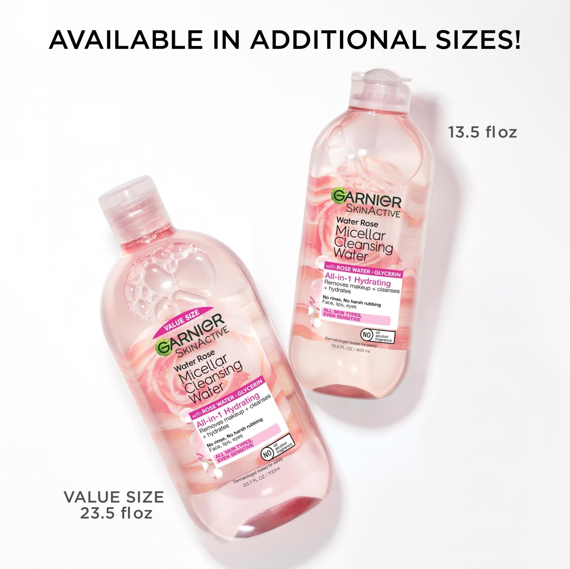 Garnier Micellar Water with Rose Water and Glycerin, Hydrating Facial Cleanser & Makeup Remover, For All Skin Types - PrimeBioHealth - canada supplements