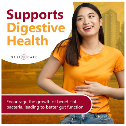 GeriCare Prebiotic Digestive Support, Gummies Compare to Metamucil Fiber Gummies, Berry Flavor, 72 Count, Plant-Based Fiber for Gut Health, Non-GMO, - PrimeBioHealth - canada supplements