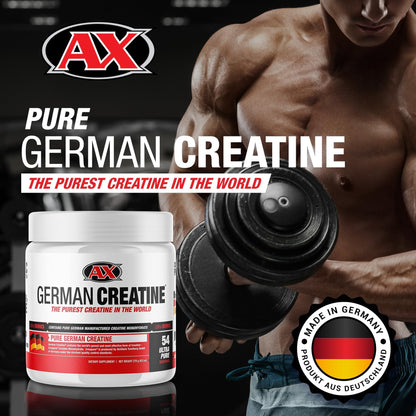 German Creatine - Micronized Creatine Monohydrate Powder, 99.99% Pure Creapure for Muscle Growth, Strength & Performance, Supports Muscle Recovery, 3rd Party Tested - PrimeBioHealth - canada supplements