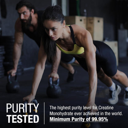 German Creatine - Micronized Creatine Monohydrate Powder, 99.99% Pure Creapure for Muscle Growth, Strength & Performance, Supports Muscle Recovery, 3rd Party Tested - PrimeBioHealth - canada supplements