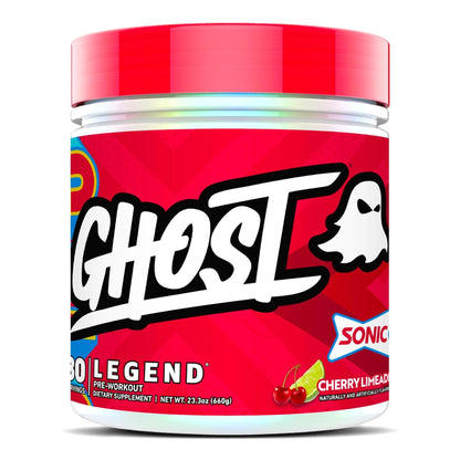 GHOST Legend Pre Workout Powder, Sonic Cherry Limeade - 30 Servings – Pre-Workout for Men & Women with Choline, L-Citrulline, - PrimeBioHealth - canada supplements