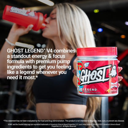 GHOST Legend Pre Workout Powder, Sonic Cherry Limeade - 30 Servings – Pre-Workout for Men & Women with Choline, L-Citrulline, - PrimeBioHealth - canada supplements