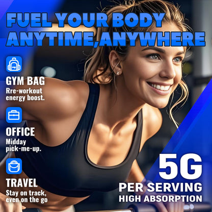GlucoBio Creatine Monohydrate Gummies (5g) – Pre-Workout Energy & Muscle Growth Support for Men & Women - PrimeBioHealth - canada supplements